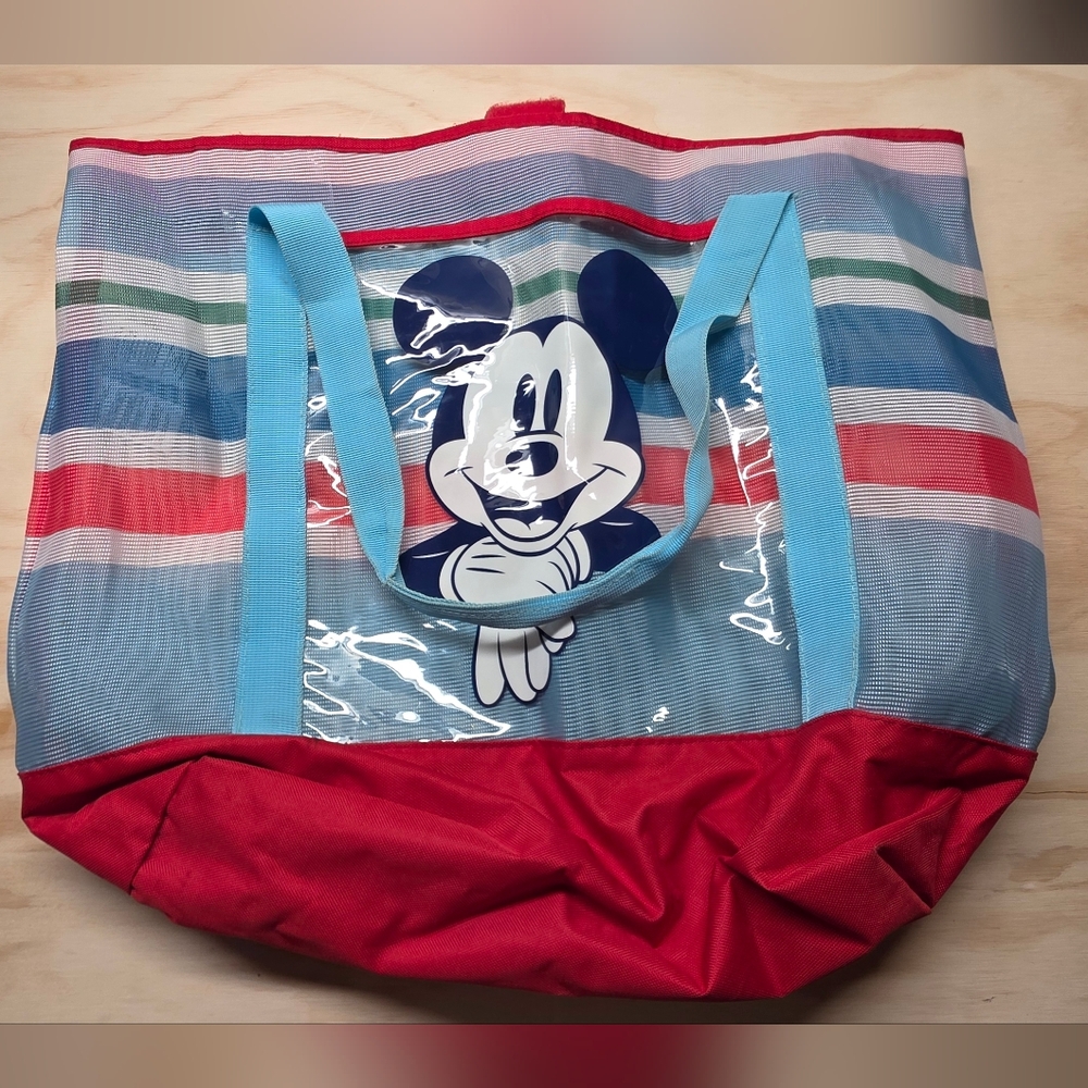 Disney Mickey Mouse Red and Blue Tote Bag